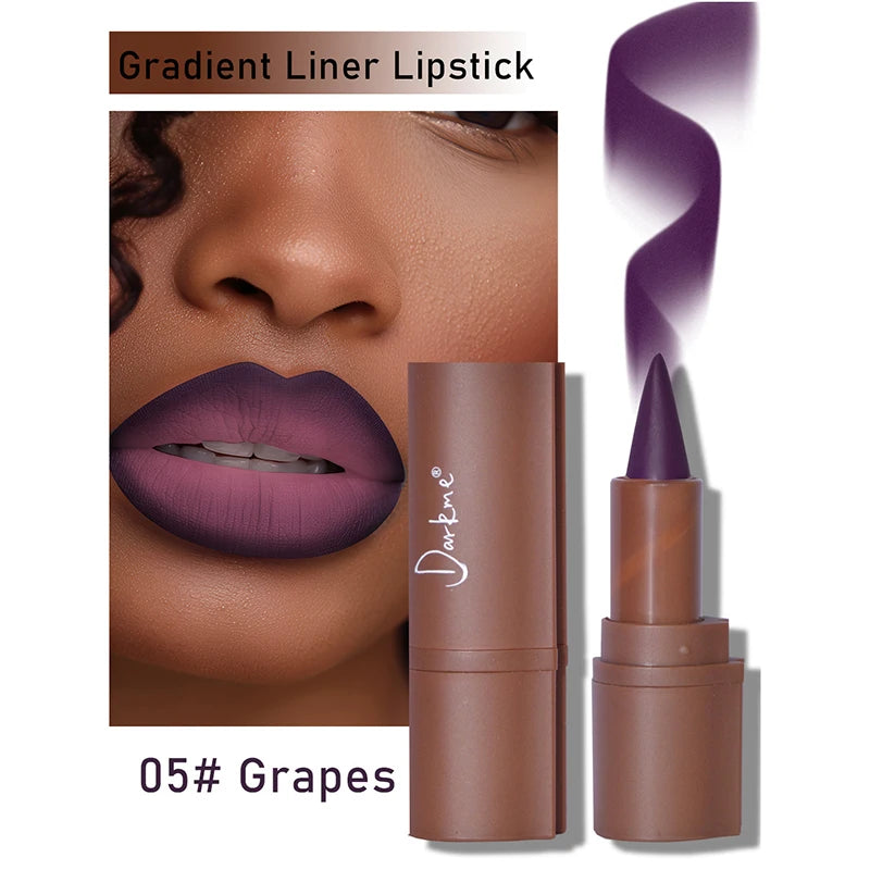 Waterproof Matte Velvet Lip Liner Crayon - 10