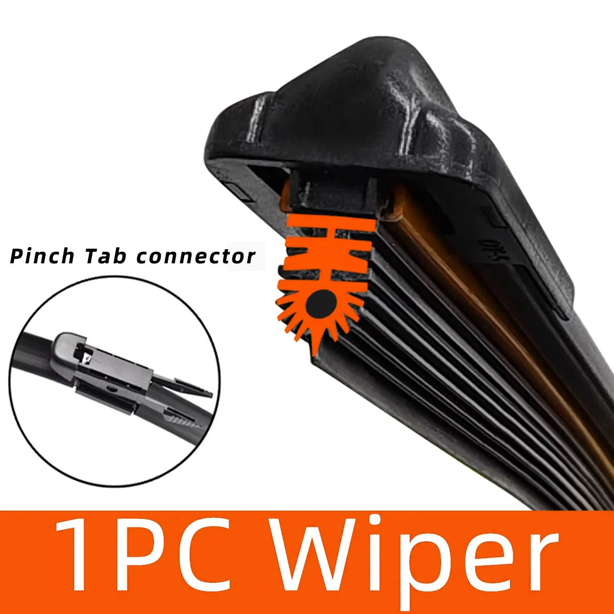 All-Weather Performance Car Front Windshield Wiper Blade - 7