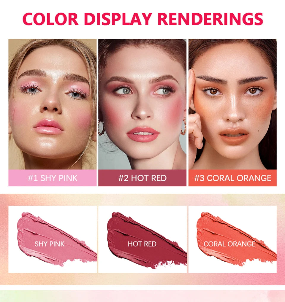 Tinted Moisturizing Blush Stick for Cheeks and Lips - 8