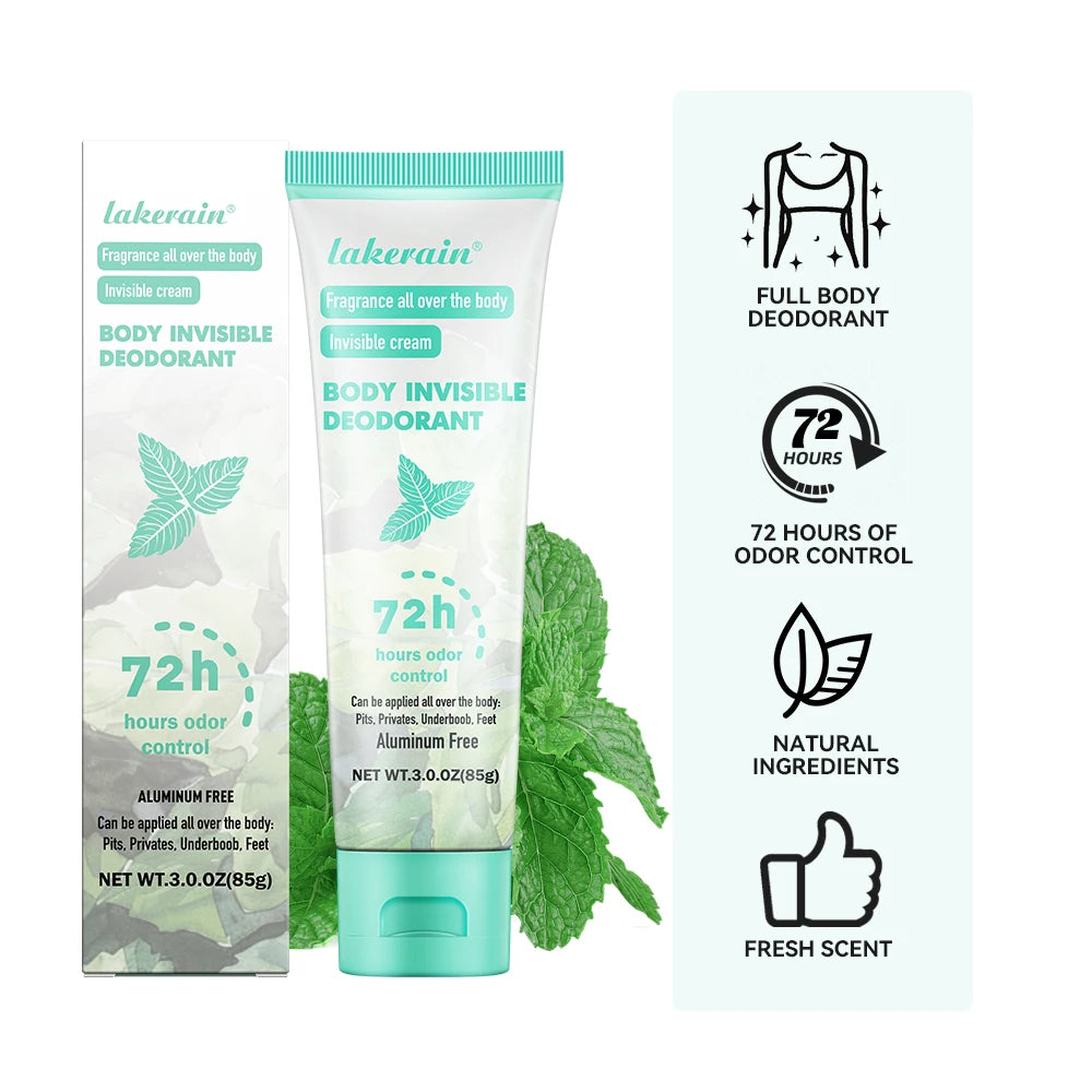 Long-Lasting Full Body Deodorant Cream - 3