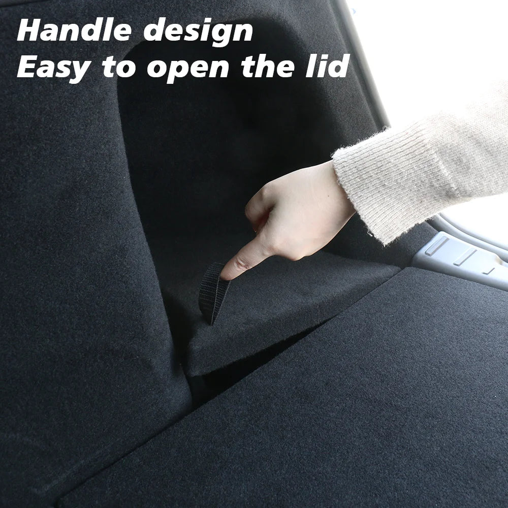 Rear Trunk Side Storage Organizer for 2025 Model Y - 3