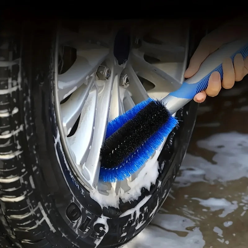 Car Tyre and Interior Detailing Cleaning Brush Set - 3