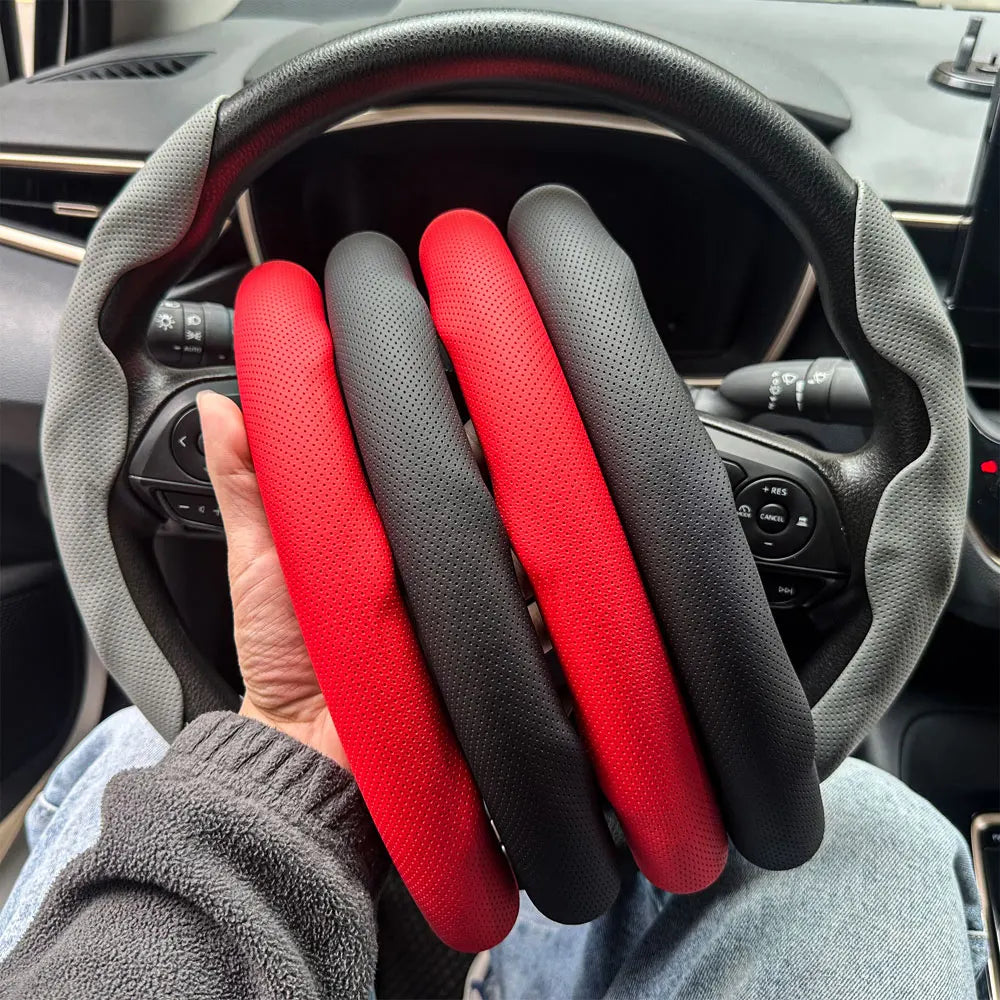 Universal Non-Slip Car Steering Wheel Cover Set