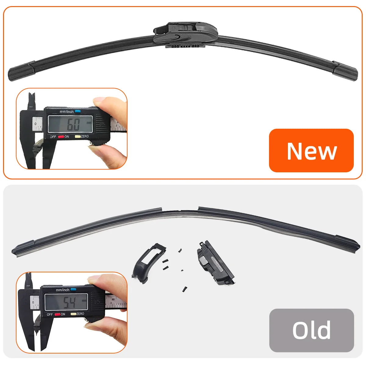 Universal All-Weather Car Windshield Wiper Blade - 7