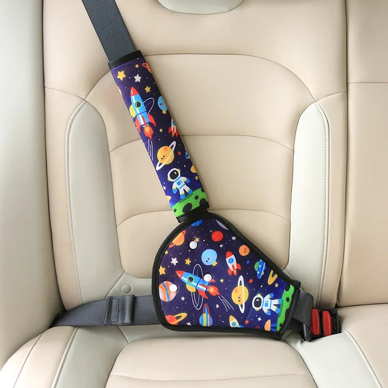 Adjustable Car Seat Belt Comfort Pad for Kids