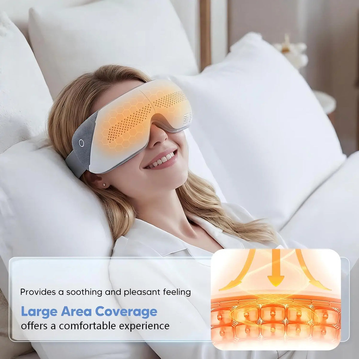 4-in-1 Airbag Eye Massager for Strain Relief and Relaxation