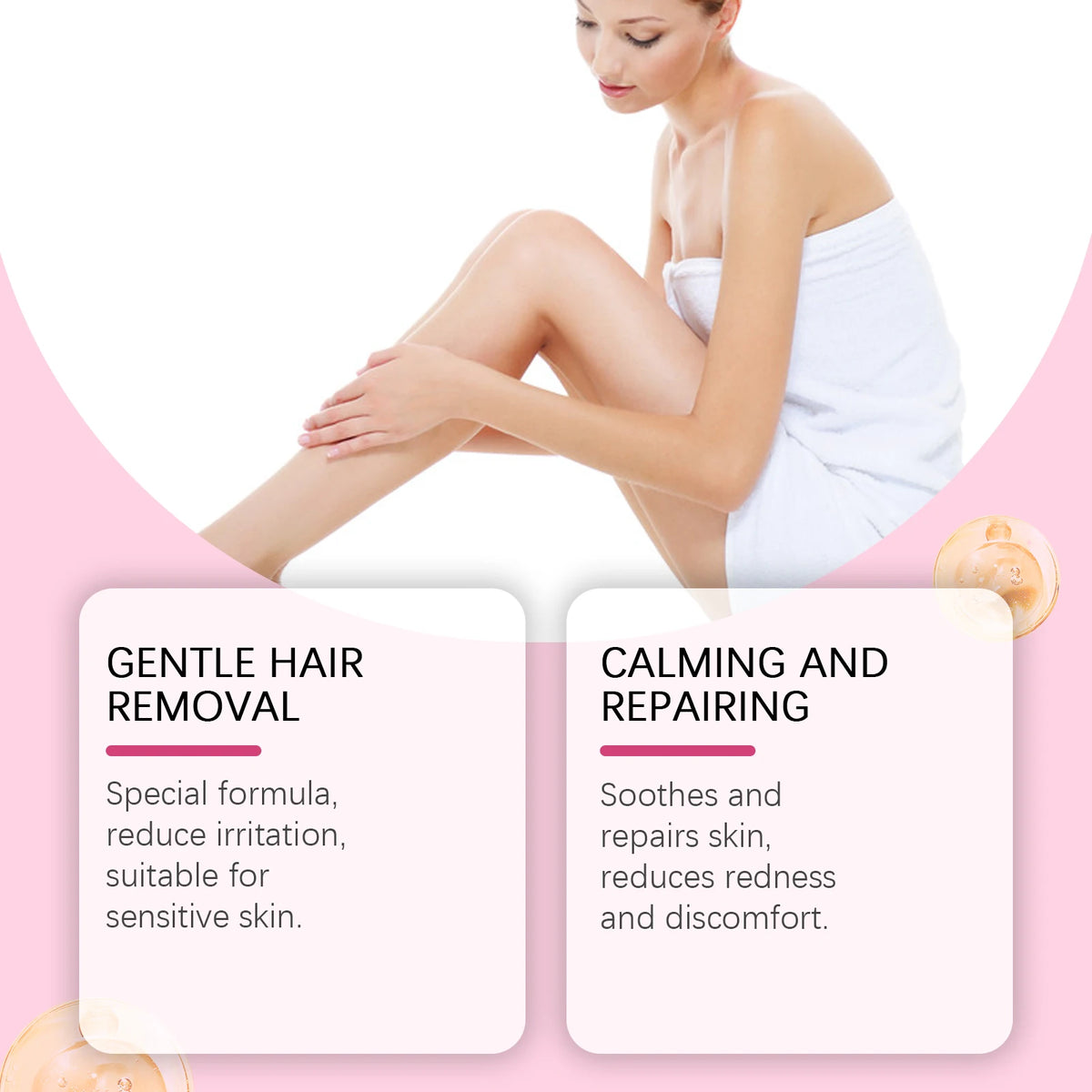 Gentle Hair Removal Cream for Full Body