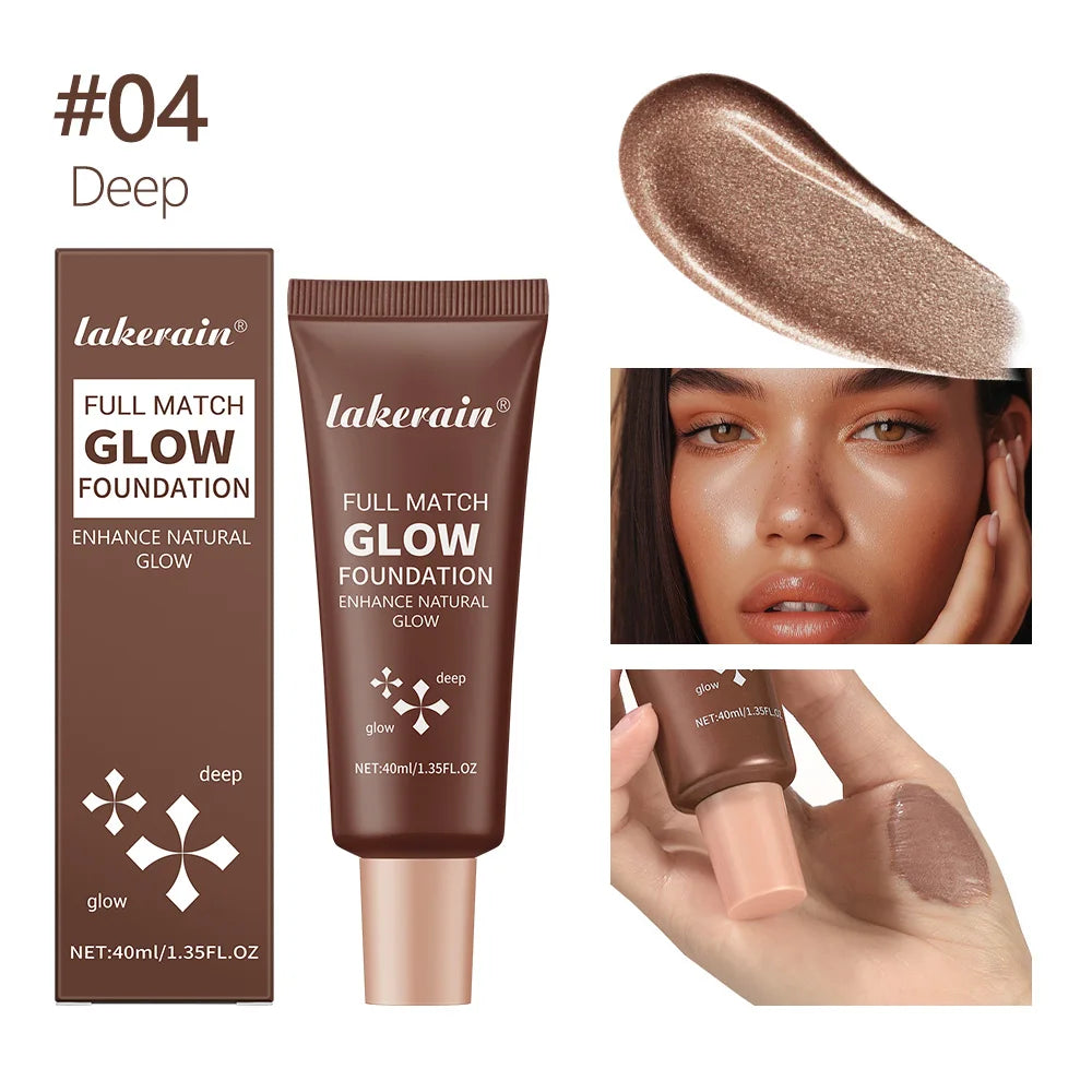 Liquid Glow Foundation and Highlighter Makeup Base