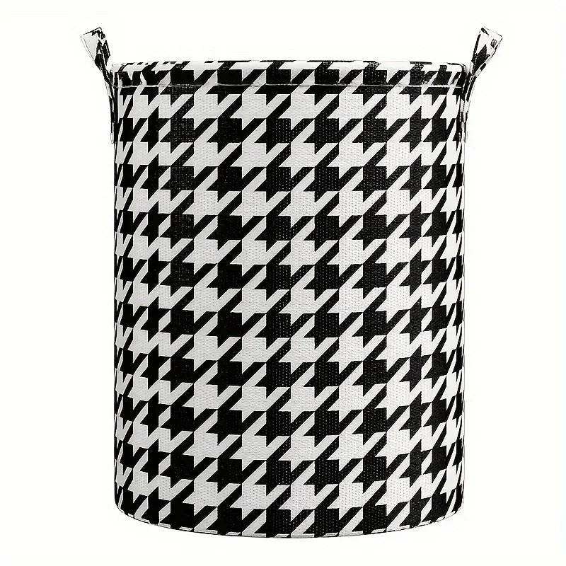 Collapsible Fabric Laundry and Storage Basket