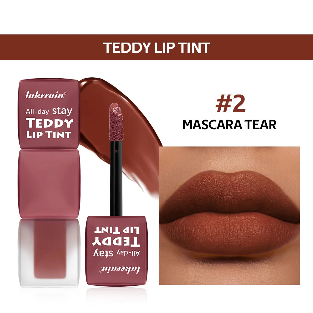 Waterproof Long-Lasting Matte Teddy Lip Tint