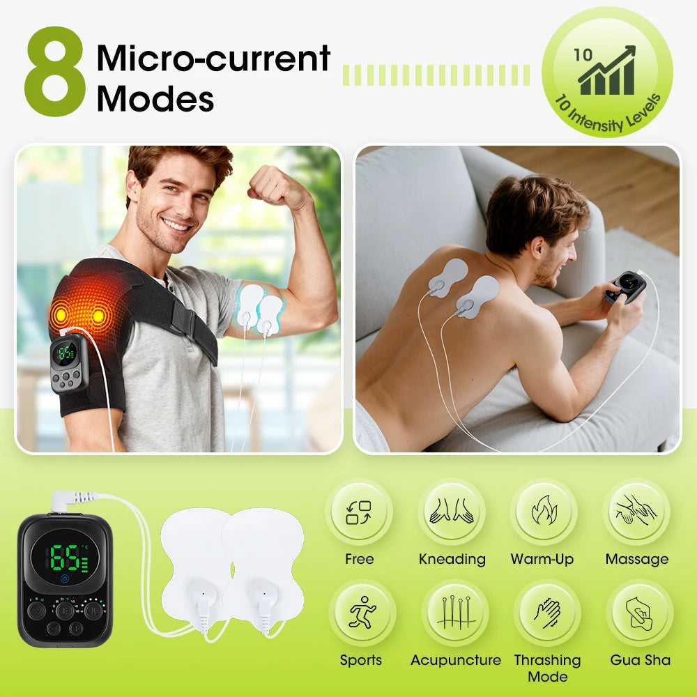 Wireless Smart Shoulder Heating Massager with Vibration - 24
