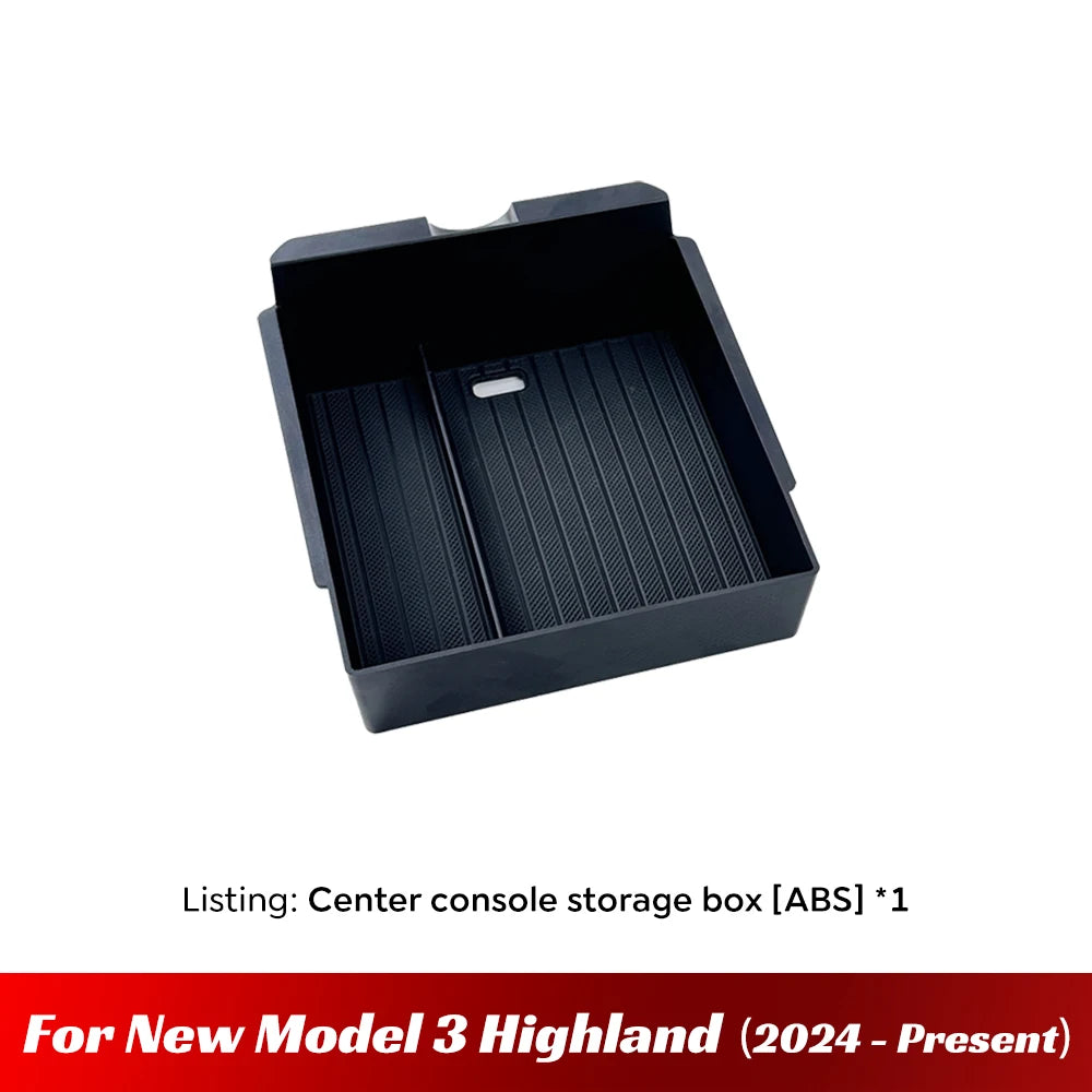 Center Console Organizer Tray for Model 3 Highland 2024-2025