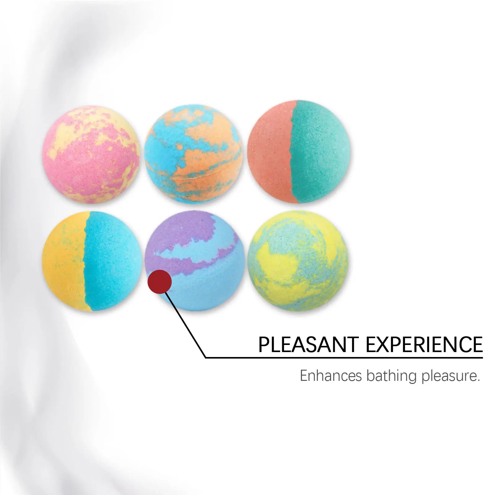 Aromatic Bath Bomb Gift Set for Kids and Adults - 11