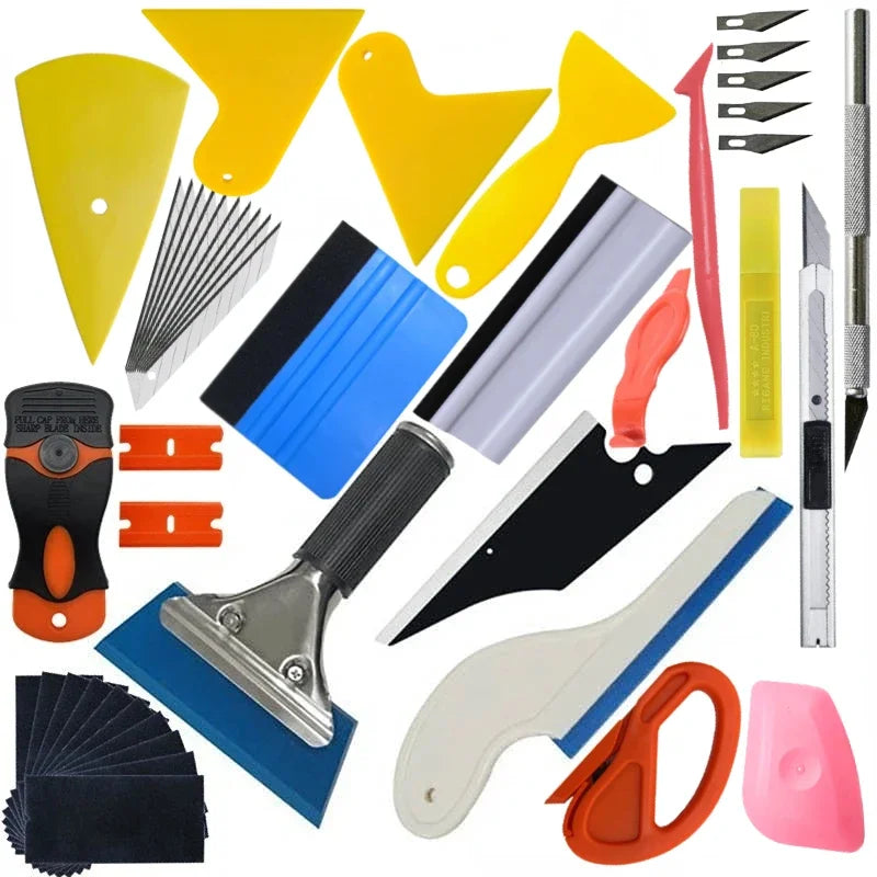 Professional Car Vinyl Wrap Tint Installation Tool Kit - 1
