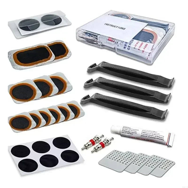 Portable Bicycle Tire Repair Kit for Quick Puncture Fixes - 3