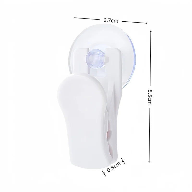 Multipurpose Rotating Suction Cup Clip Hooks - 6