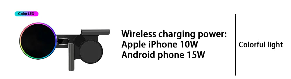 Magnetic Wireless Car Charger Mount for Tesla Screen