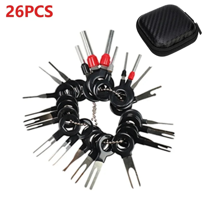 Car Terminal Removal Tool Kit Pin Ejector Wire Connector Extractor