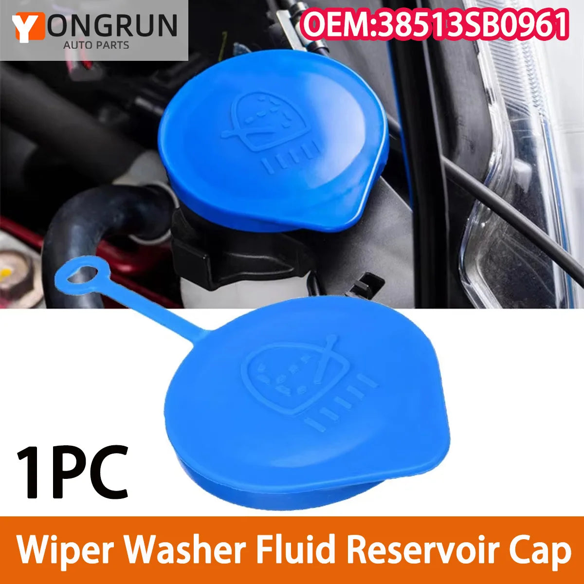 Windshield Wiper Washer Fluid Reservoir Cap for Honda