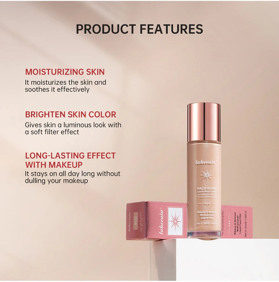 Halo Glow Liquid Face Filter Highlighter
