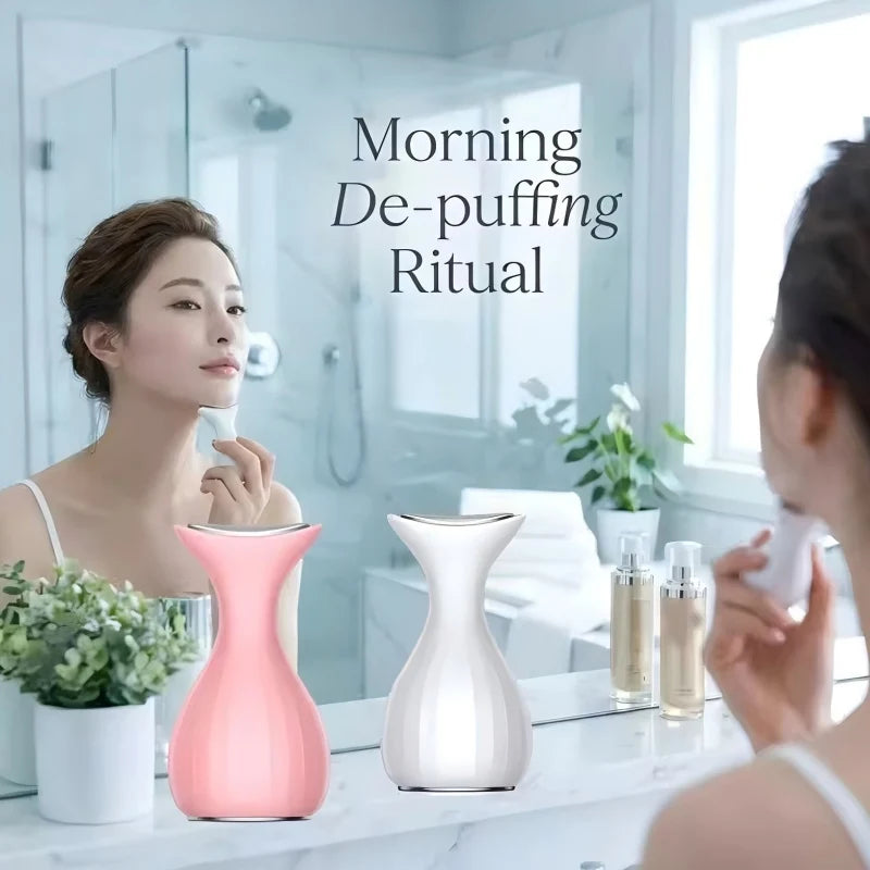 Handheld Facial Ice Roller for Skin Tightening and Depuffing - 6