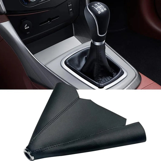 Universal Suede Leather Car Gear Shift Lever Boot Cover