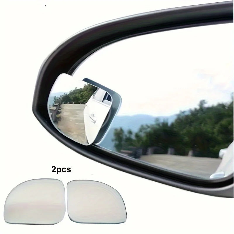 Wide-Angle Adjustable Blind Spot Car Mirrors - 2