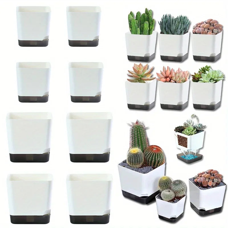 Self-Watering Flower Pots for Indoor and Outdoor Plants