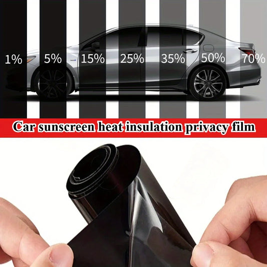 Heat-Blocking Privacy Window Tint Film for Car and Home