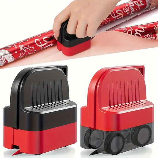 Portable Gift Wrapping Paper Cutter Tool