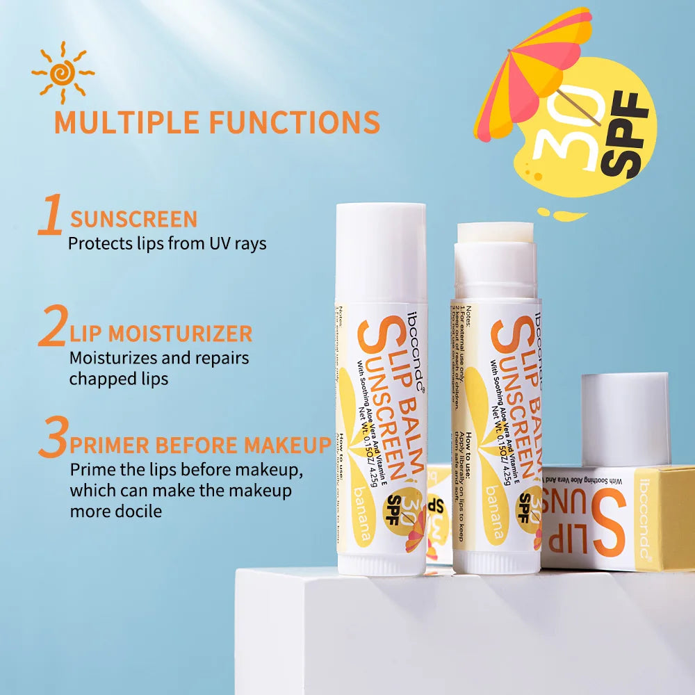 SPF 30 Sunscreen Moisturizing Lip Balm