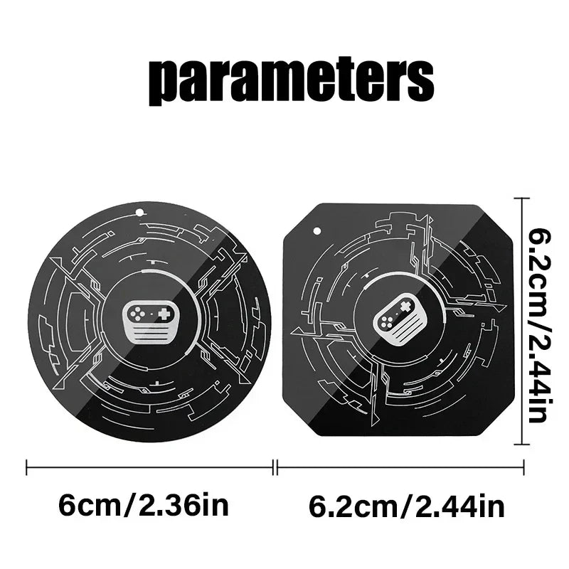 Magnetic Metal Plate for Car Phone Mounts - 4