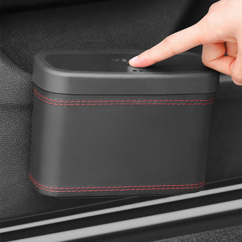 Universal Hanging Car Trash Can and Storage Organizer