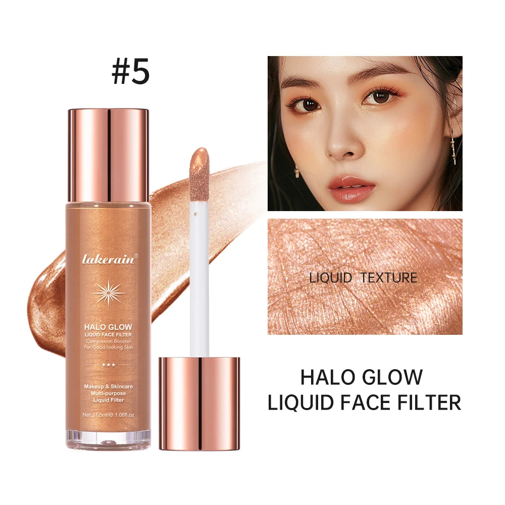 Halo Glow Liquid Face Filter Highlighter - 21