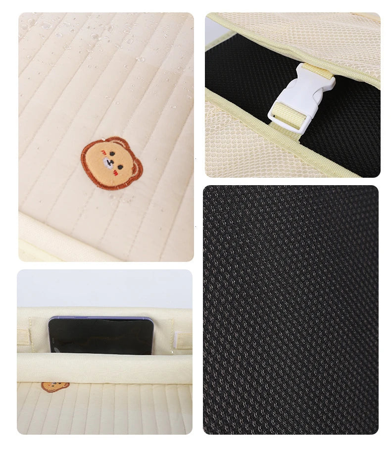 Foldable Kids Car Seat Travel Tray and Activity Table