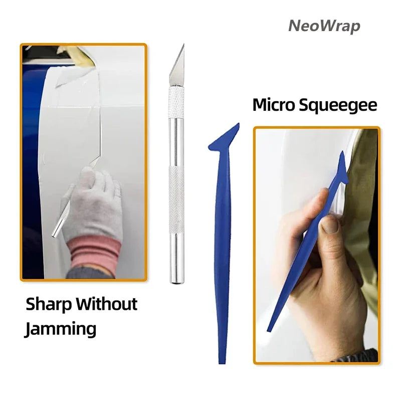 Professional Vinyl Wrap Application Tool Kit - 6