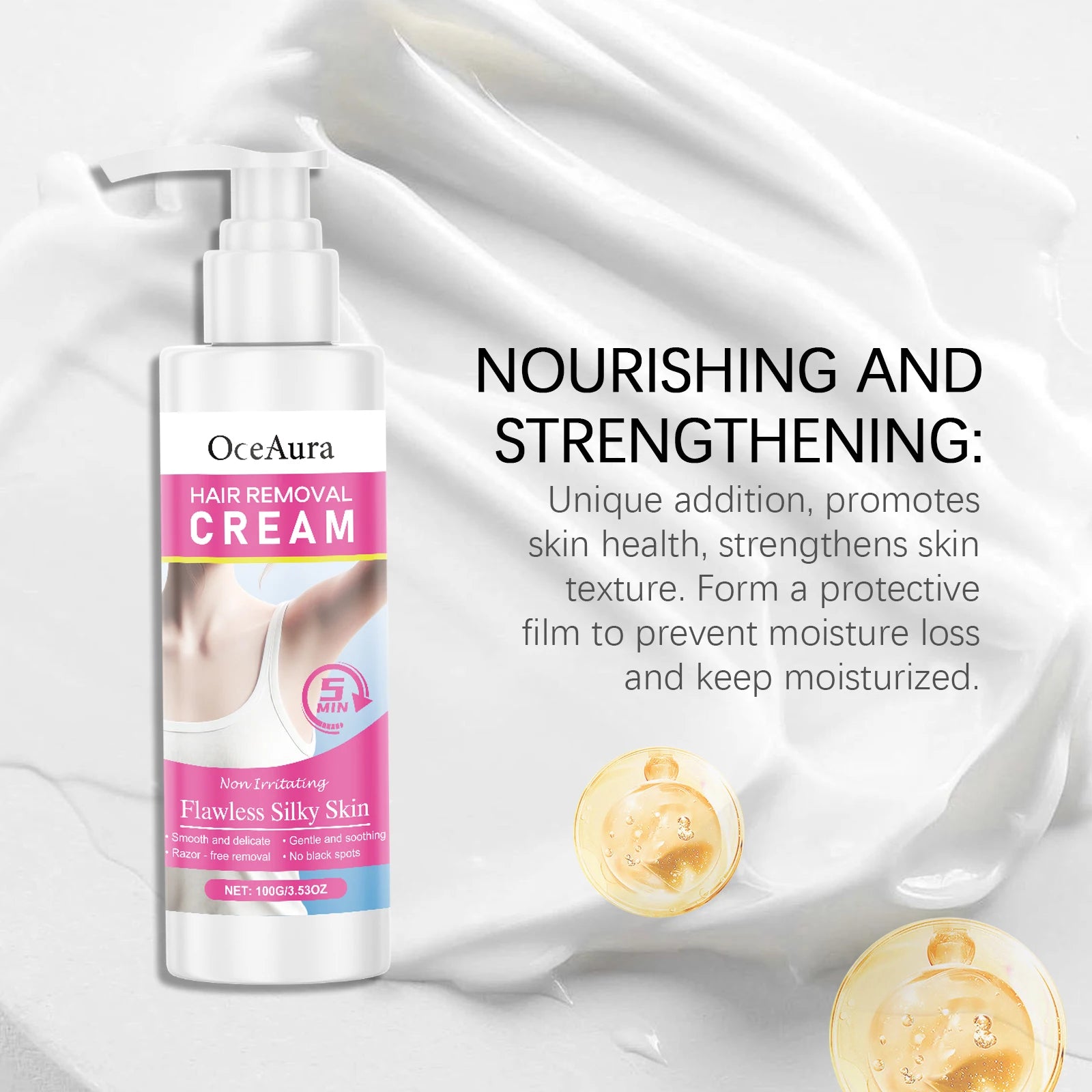 Gentle Hair Removal Cream for Full Body - 10