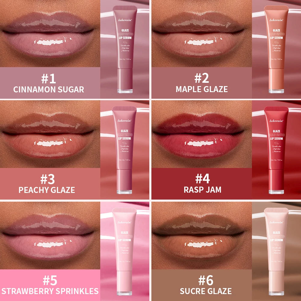Hydrating Tinted Lip Serum for Glossy and Plump Lips