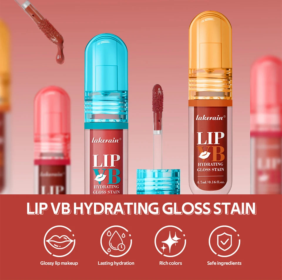 Hydrating Long-Lasting Lip Gloss Stain - 7