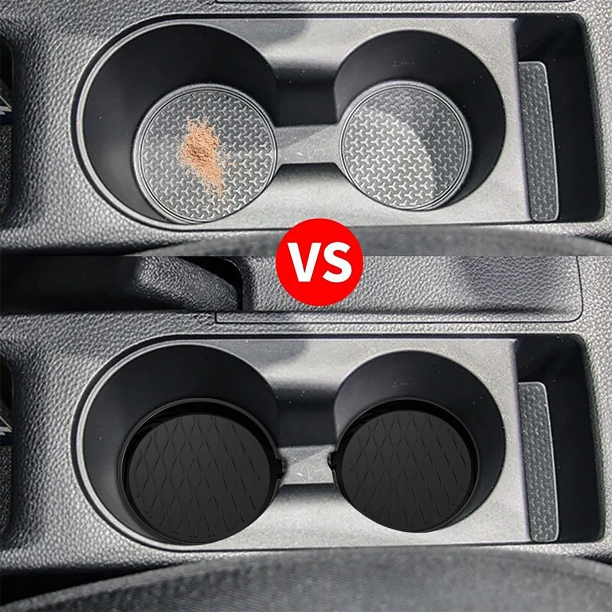 Universal Anti-Slip Car Cup Holder Silicone Mat