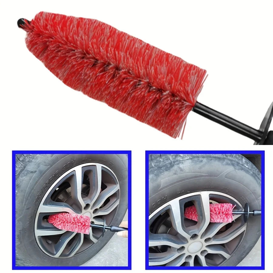 Soft Bristle Car Wheel and Rim Cleaning Brush - 3