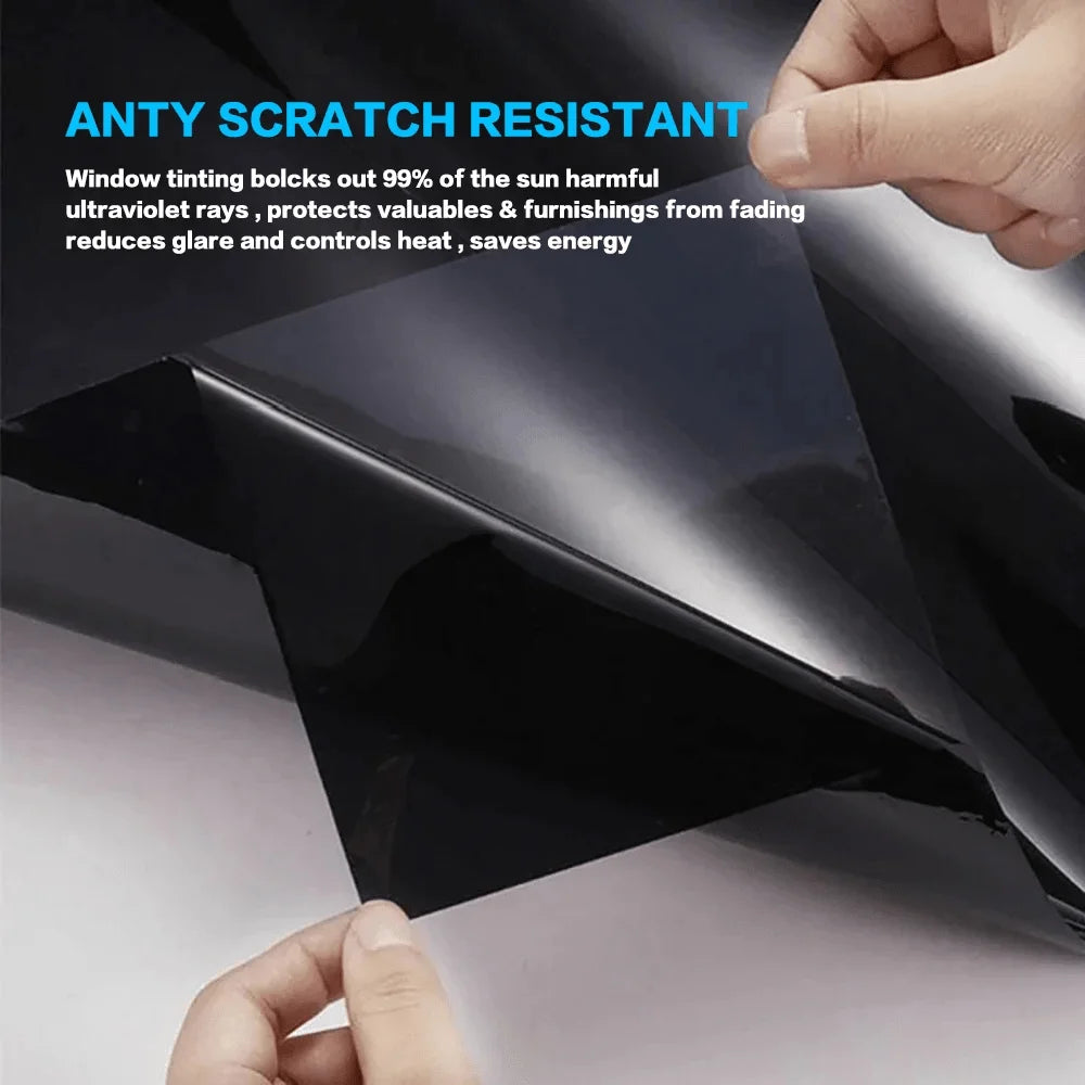 Heat-Blocking Privacy Window Tint Film for Car and Home