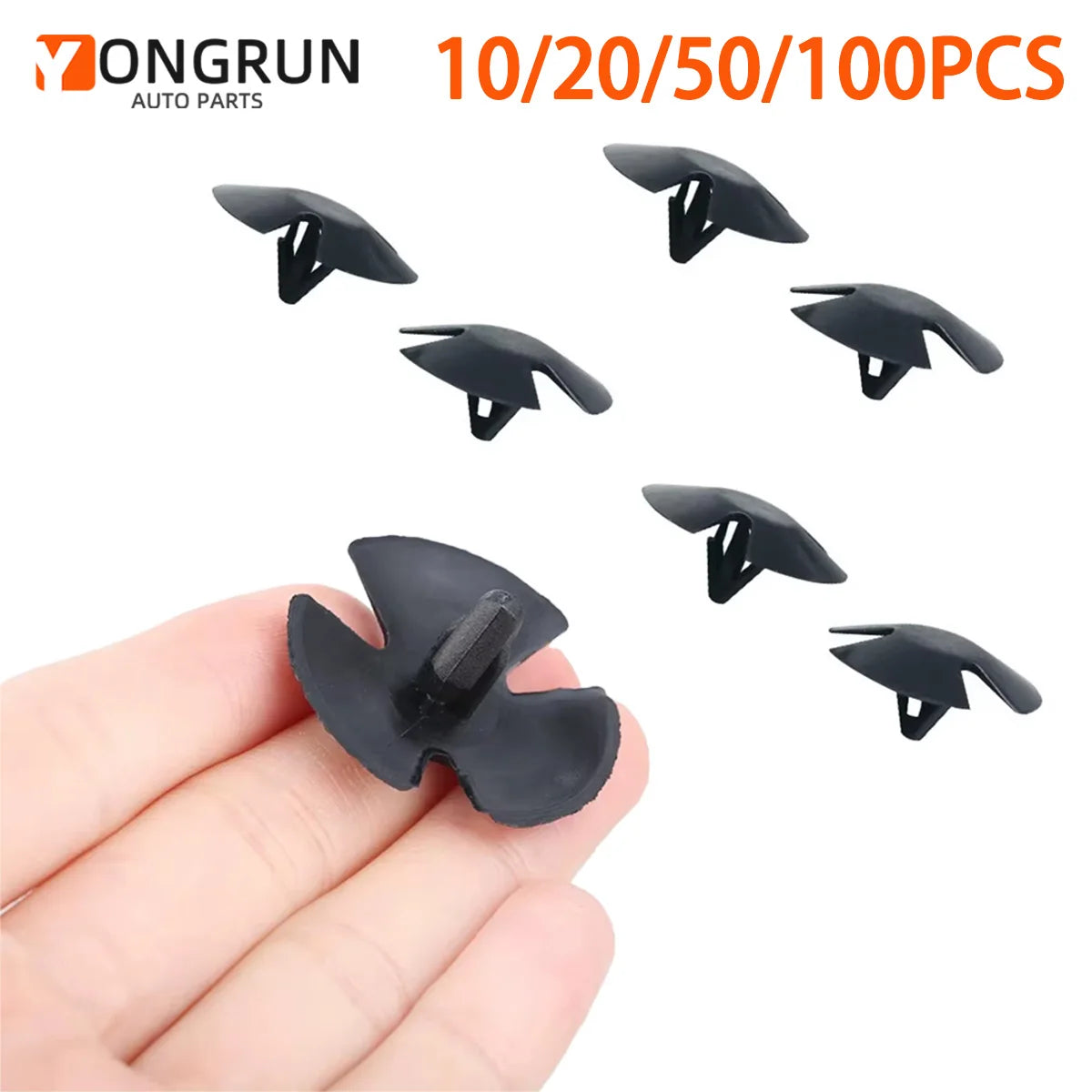 Universal Car Engine Hood Insulation and Decorative Panel Clips - 1
