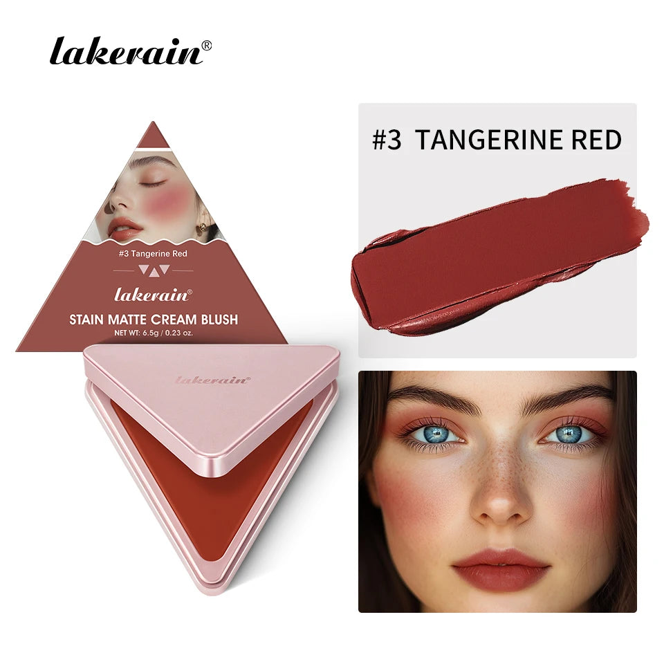 2-in-1 Cream and Powder Blush Palette for Radiant Cheek Makeup