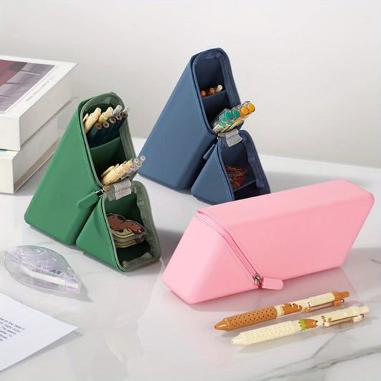 Expandable Standing Pencil Case for Office and School