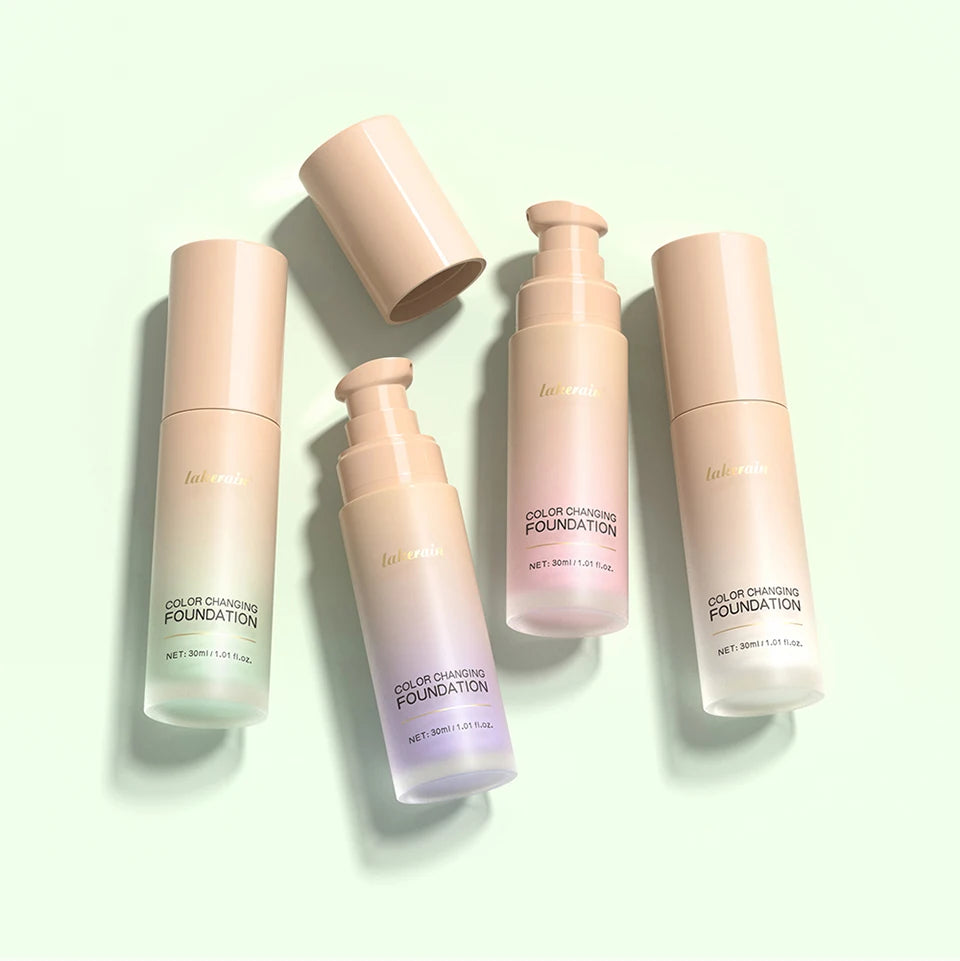 Color-Changing Liquid Foundation for Flawless Radiant Skin