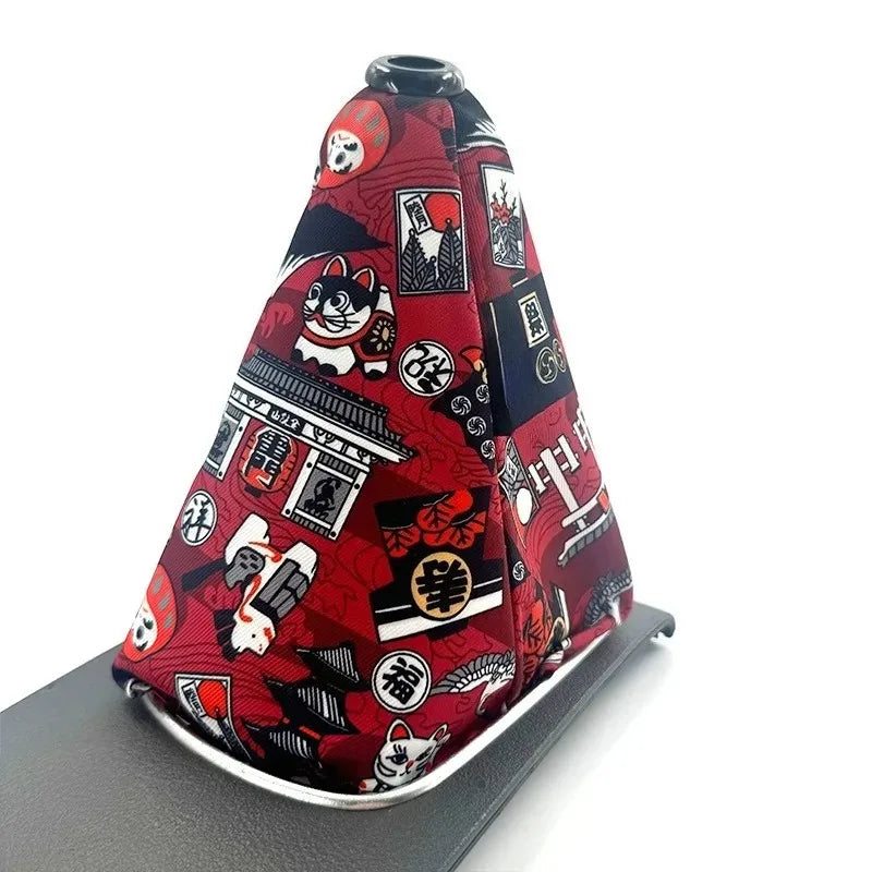 Japanese Kimono Style Car Gear Shift Knob Cover