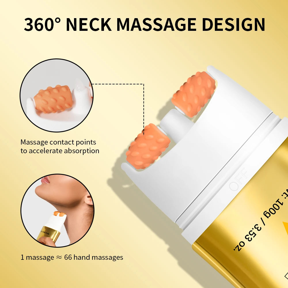 Firming and Lifting Neck Cream with Roller Applicator - 3