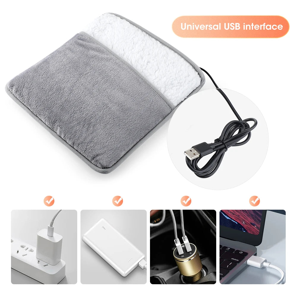 Electric Heated Foot Warmer for Office and Home