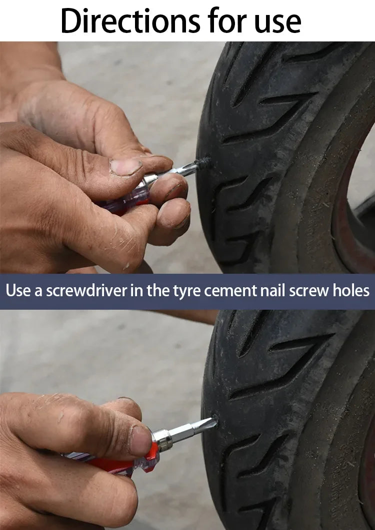 Instant Tire Puncture Repair Rubber Nails